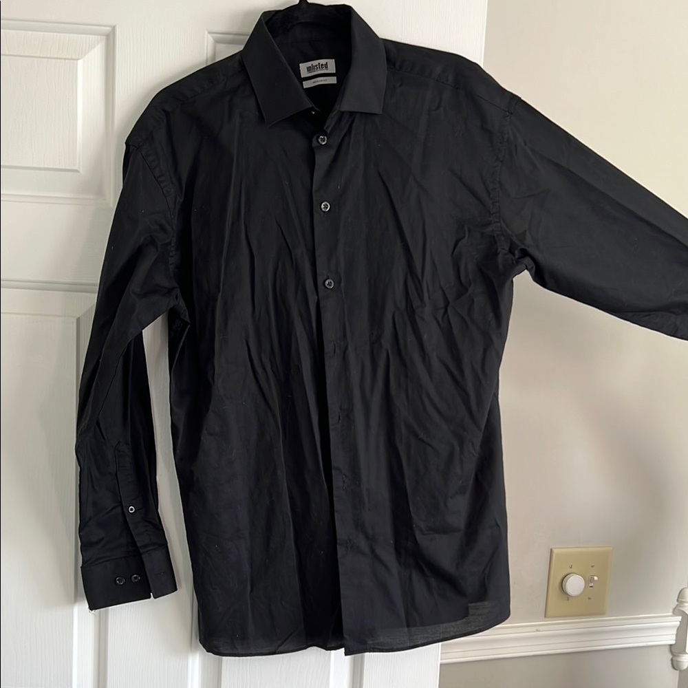 Unlisted Men's Black Dress Shirt
